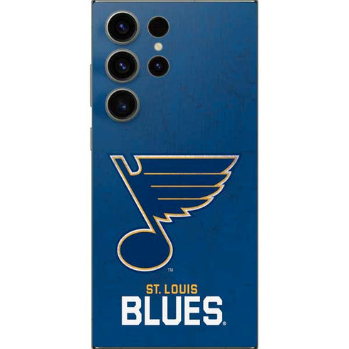 NHL St. Louis Blues Distressed Galaxy S25 Ultra Skin